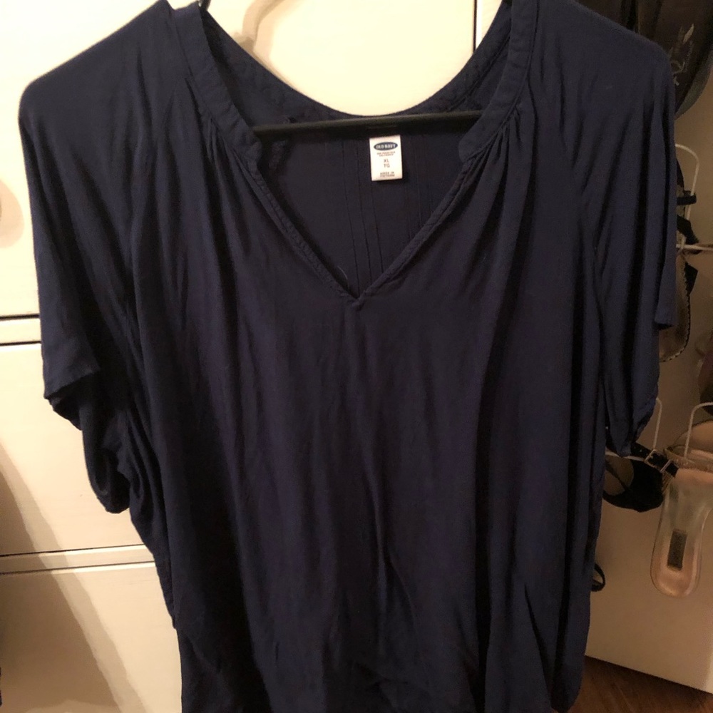 Old Navy navy blouse